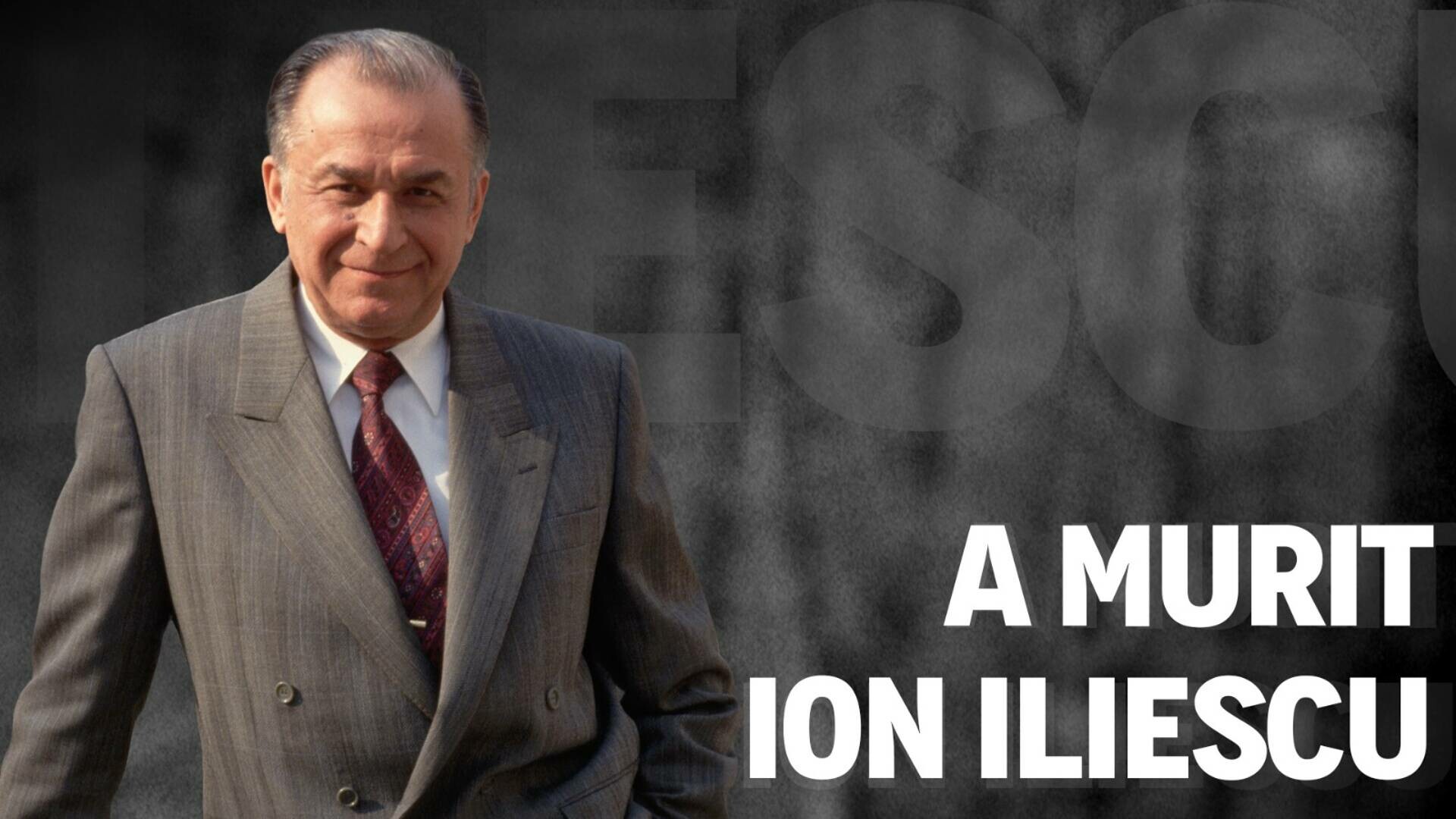 ion iliescu a murit